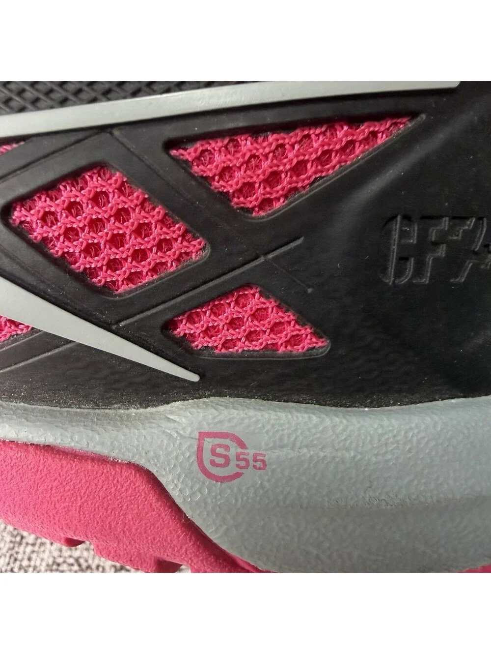 Reebok Shoes Womens Size 7.5 Pink Black CF74 CrossFit Training Sneakers